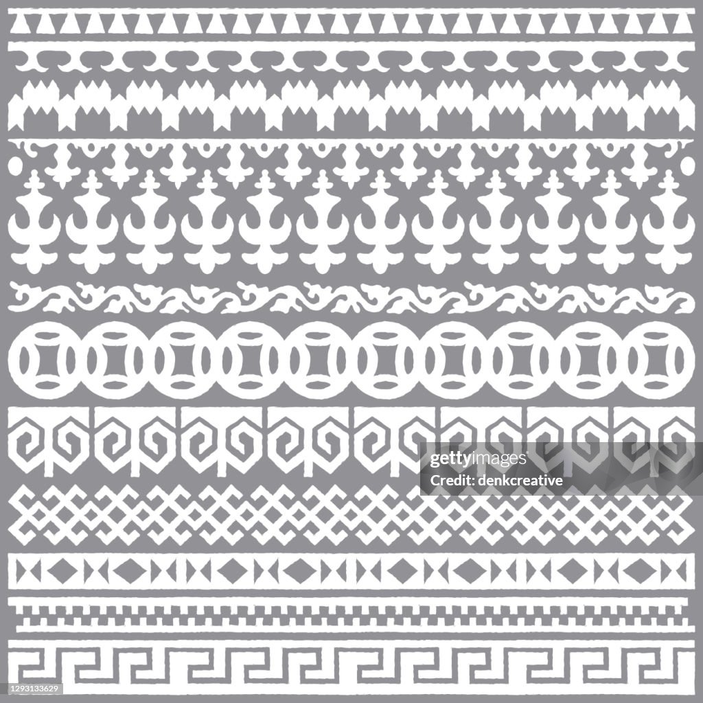 Ethnic & Tribal Motifs Seamless Pattern