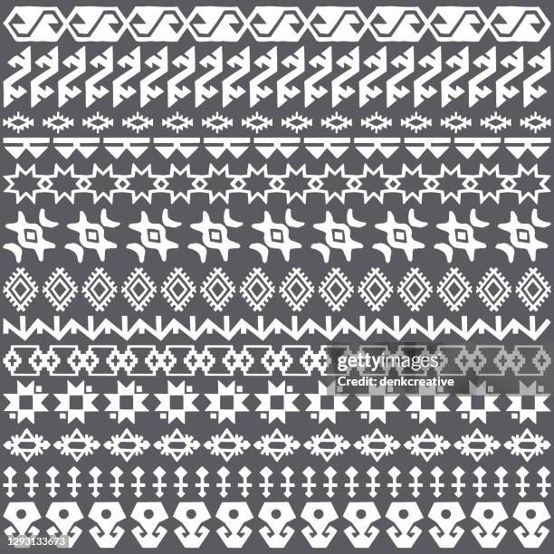 ethnic seamless pattern - carpet texture stock illustrations