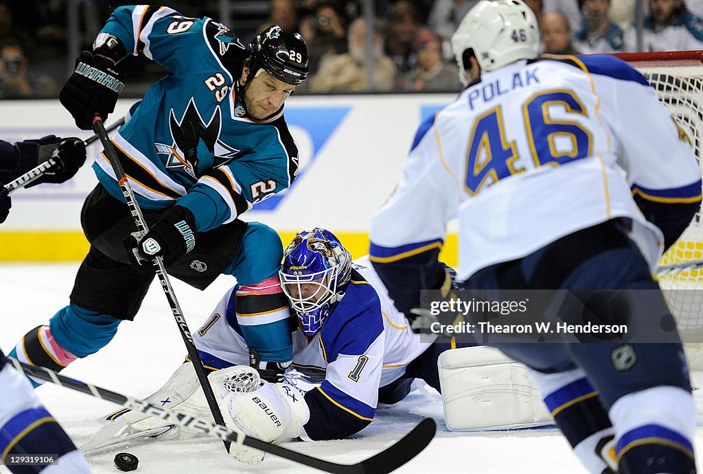 St Louis Blues v San Jose Sharks