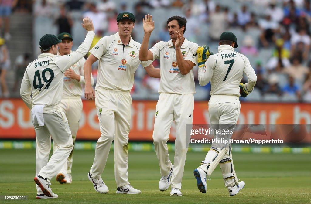 Australia v India: 2nd Test - Day 2