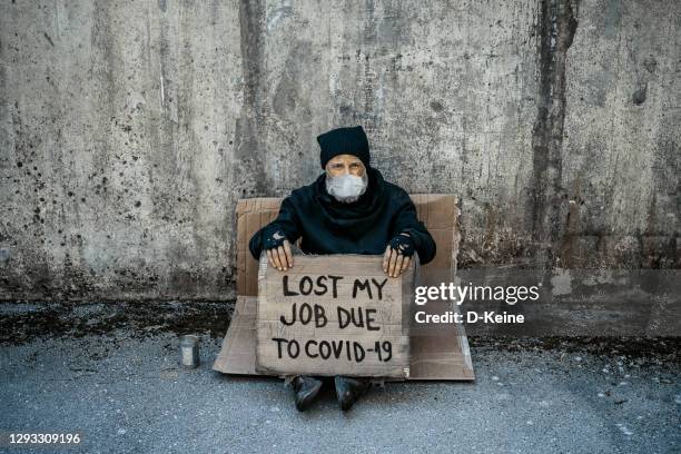 homeless man - coronavirus victim stock pictures, royalty-free photos & images