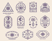 Mystic emblems set