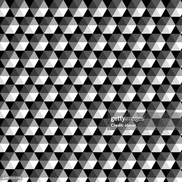 triangles in umbrella pattern. note each triangle individually colored. in total 7 shades. - total stock illustrations