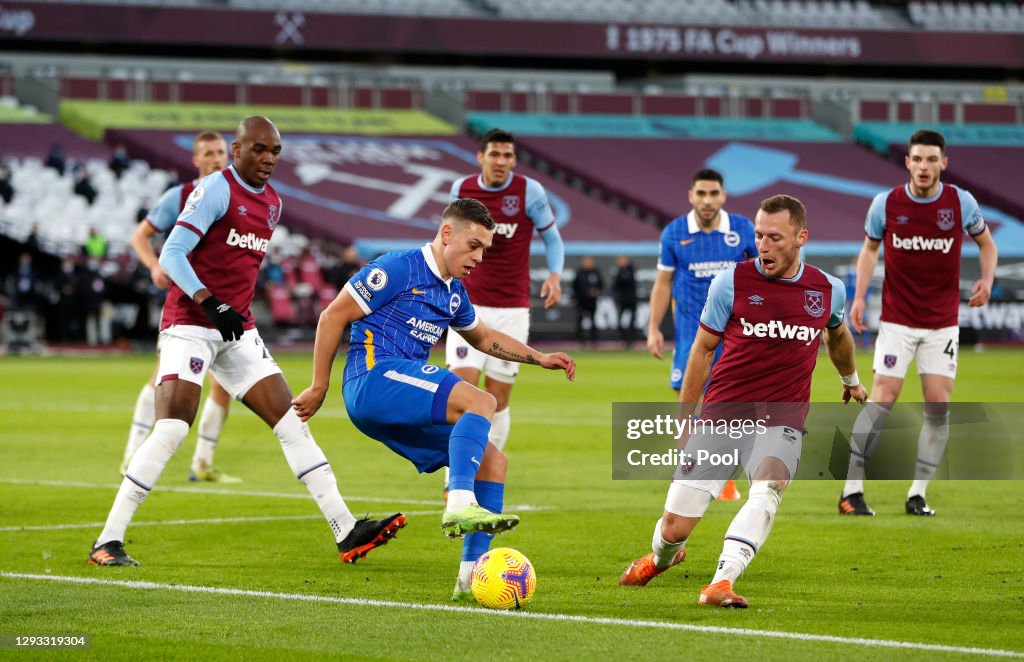West Ham United v Brighton & Hove Albion - Premier League