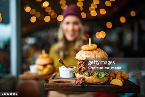 unhealthy meal - fried chicken burger stock pictures, royalty-free photos & images