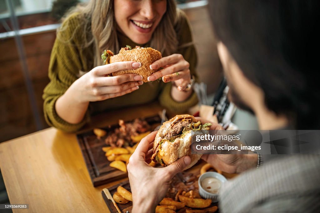 Hamburger for two