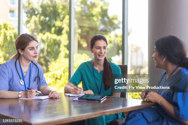 medical team in meeting - medical student female indian stock pictures, royalty-free photos & images
