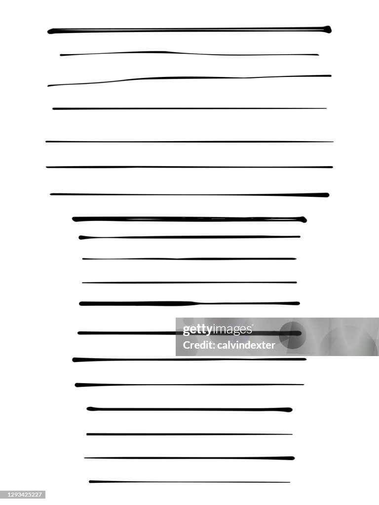 Inking brushes collection