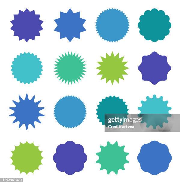 illustrations, cliparts, dessins animés et icônes de autocollants de vente starburst - halo lumineux