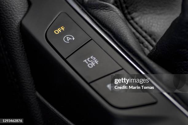 engine start/stop system - start or stop button stock pictures, royalty-free photos & images