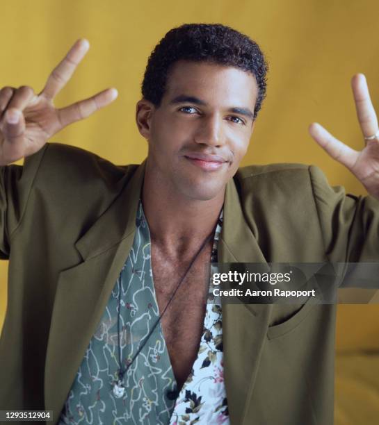 Actor Kristoff St. John poses for a portrait in Los Angeles, California.