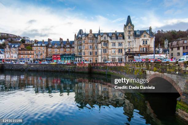 oban in highlands - glasgow schotland stockfoto's en -beelden