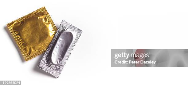 close up of condoms with copy space - condom bildbanksfoton och bilder