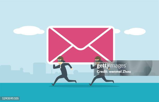 thief - security response stock illustrations