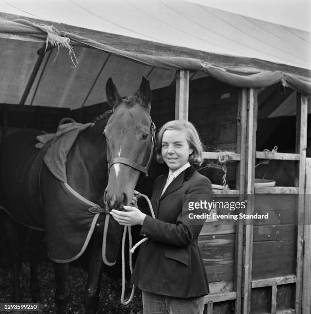 British equestrian Ann Moore, UK, 7th October 1967.