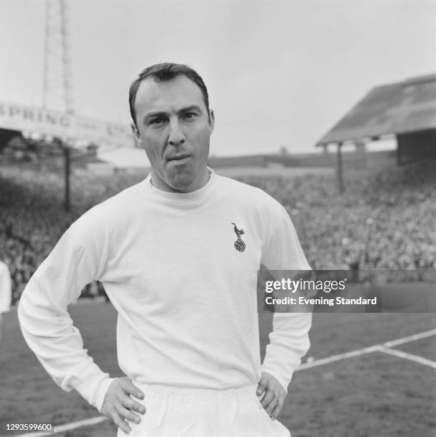 English footballer Jimmy Greaves of Tottenham Hotspur FC, UK, April 1967.