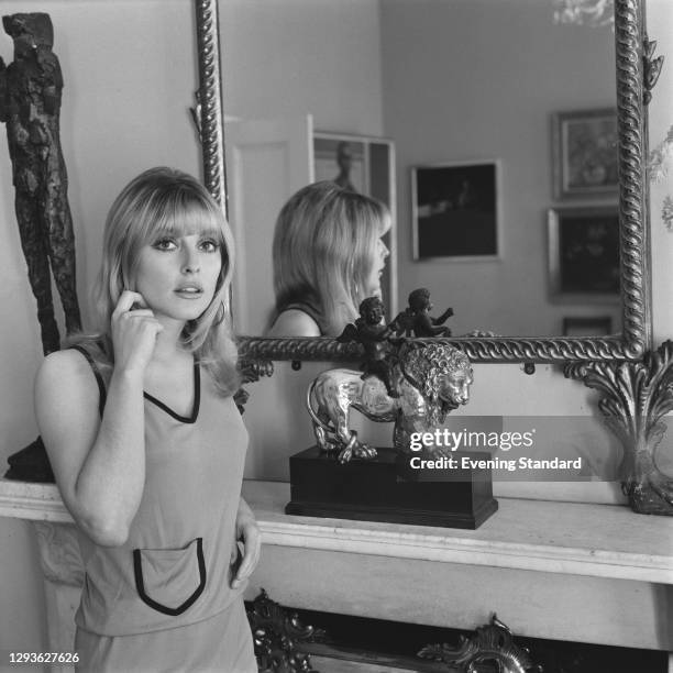 American actress Sharon Tate , UK, 17th May 1966.