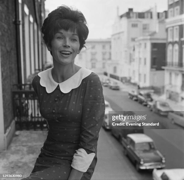 English actress Dawn Addams , UK, 18th June 1966.