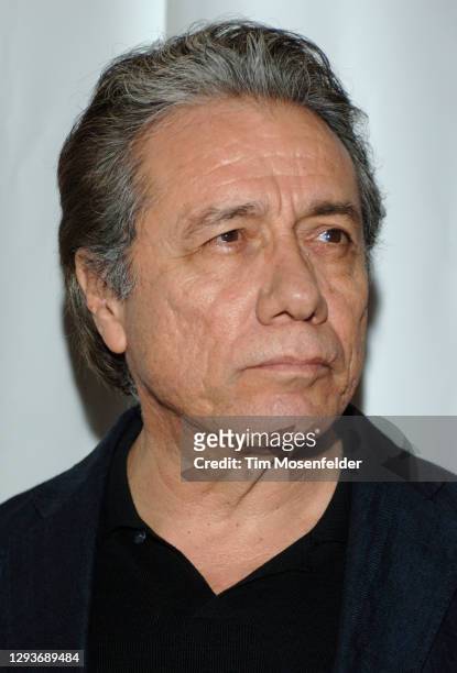 Edward James Olmos attends Paul Newman's California camp "The Painted Turtle" benefit concert at Davies Symphony Hall on October 27, 2008 in San...