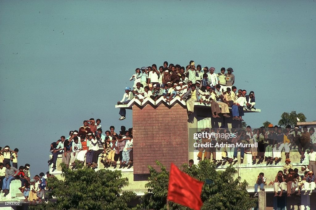 The Indian crowd