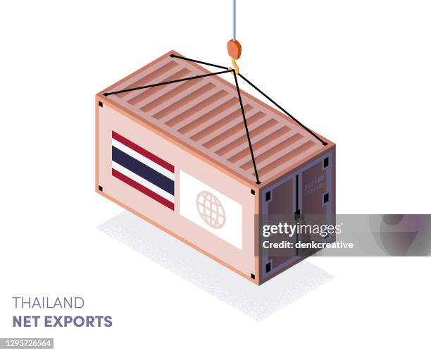 thailand zolltarife infografik design - tariff icon stock-grafiken, -clipart, -cartoons und -symbole