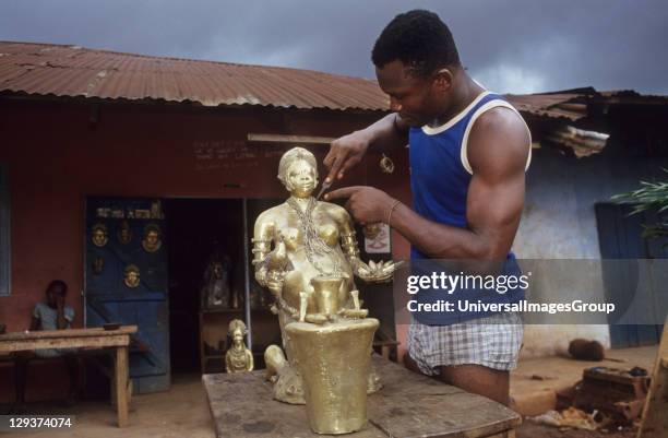 Bronze Castors, Nigeria, Benin City,