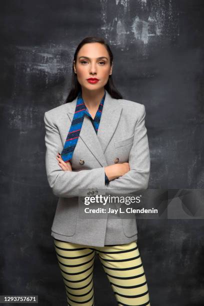 Actress Gal Gadot is photographed for Los Angeles Times on December 7, 2020 in Los Angeles, California. PUBLISHED IMAGE. CREDIT MUST READ: Jay L....