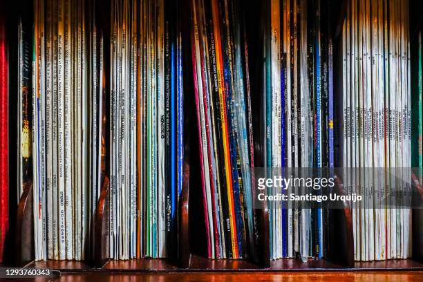 vinyl lp record collection - record 個照片及圖片檔