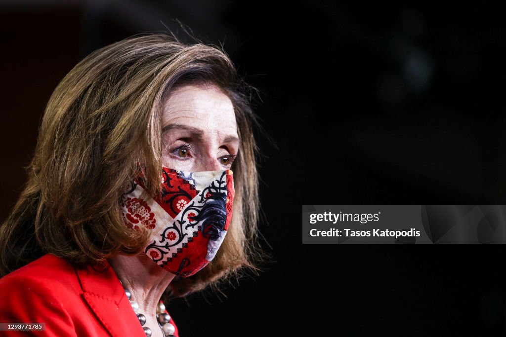 Speaker Pelosi Holds Final Weekly News Conference Of 2020