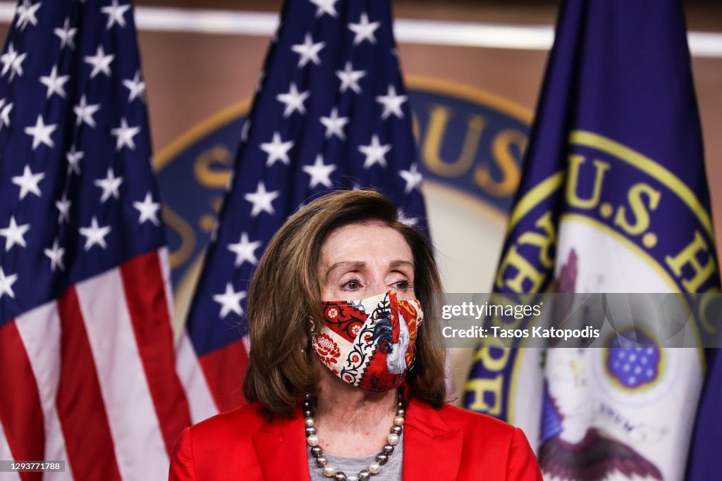 Speaker Pelosi Holds Final Weekly News Conference Of 2020