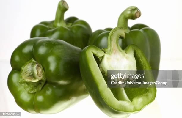 Green Peppers, Green bell peppers, whole and cut, are excellent sources of vitamin C and vitamin A , which help to avoid high cholesterol, nerve and...