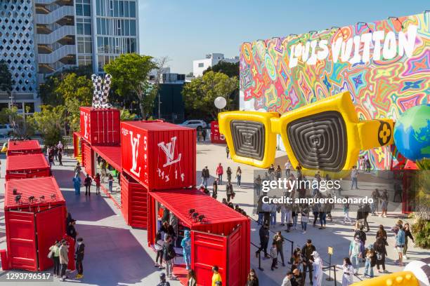 wynwood miami beach(florida) - art basel stock-fotos und bilder