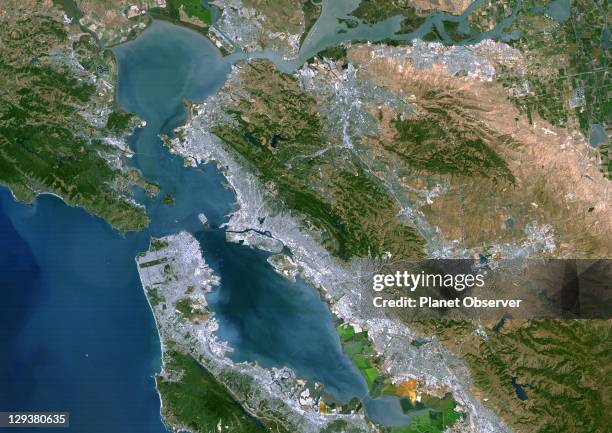 Bay Map 176 San Francisco Bay Map Stock Photos, High-Res Pictures, and Images ...