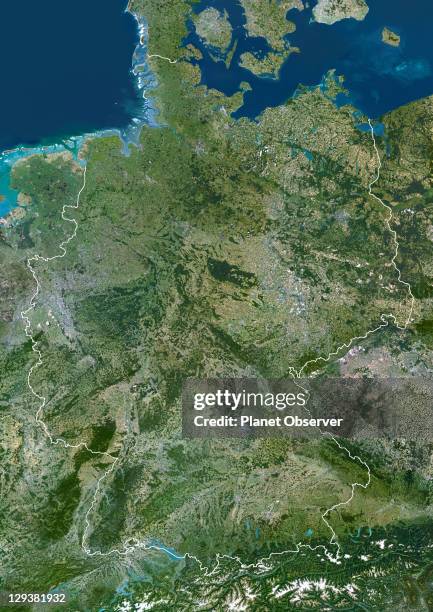 Germany Map Digital German Satellite Photos and Premium High Res Pictures - Getty Images