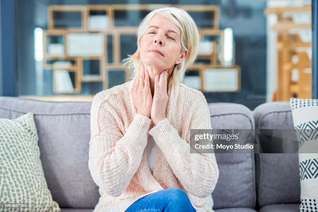Swollen glands don't feel so good