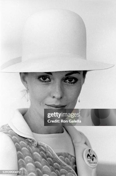 Jean Seberg attends Sixth Annual Publicists Guild of America Awards at the Sheraton Universal Hotel in Universal City, California on April 11, 1969.