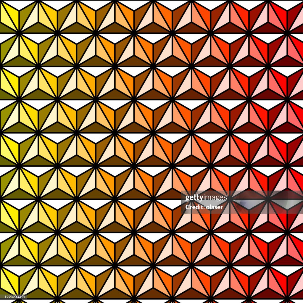 Double Triangle Pattern With Stroke High-Res Vector Graphic - Getty Images