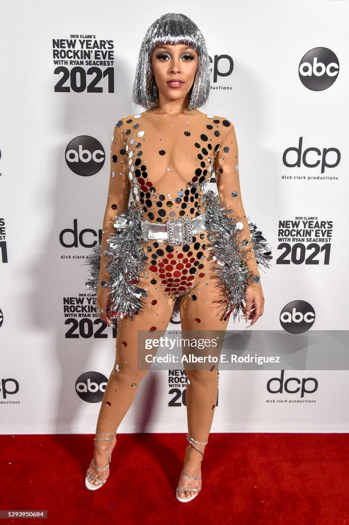 Dick Clark's New Year's Rockin' Eve With Ryan Seacrest 2021 - Hollywood Party Arrivals