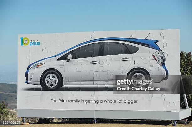 Atmosphere at the 10 Years of Toyota Prius Anniversary Celebration at Wright Organic Resource Center on October 10, 2010 in Malibu, California.