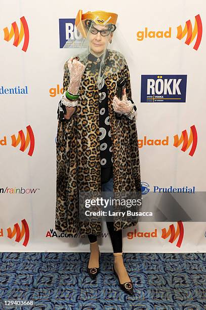 Rollerena attends the 22nd Annual GLAAD Media Awards presented by ROKK Vodka at Marriott Marquis Times Square on March 19, 2011 in New York City.