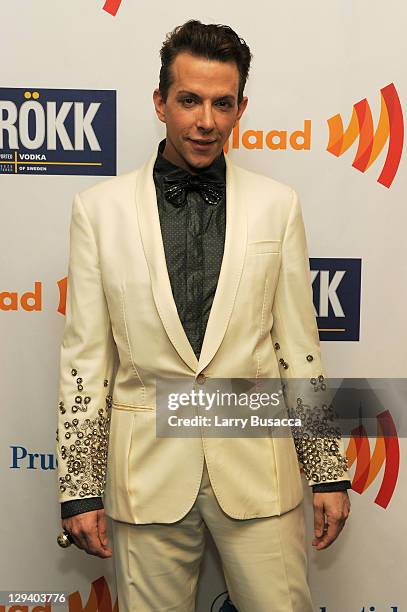 Derek Warburton attends the 22nd Annual GLAAD Media Awards presented by ROKK Vodka at Marriott Marquis Times Square on March 19, 2011 in New York...