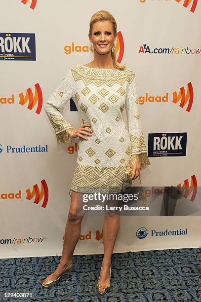 Personality Sandra Lee attends the 22nd Annual GLAAD Media Awards presented by ROKK Vodka at Marriott Marquis Times Square on March 19, 2011 in New...