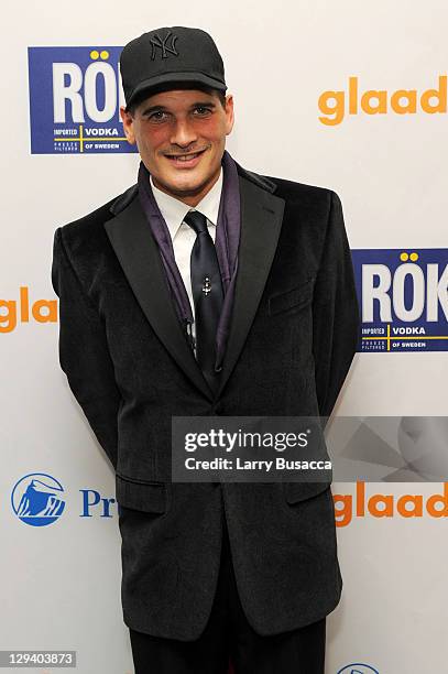 Stylist Phillip Bloch attends the 22nd Annual GLAAD Media Awards presented by ROKK Vodka at Marriott Marquis Times Square on March 19, 2011 in New...