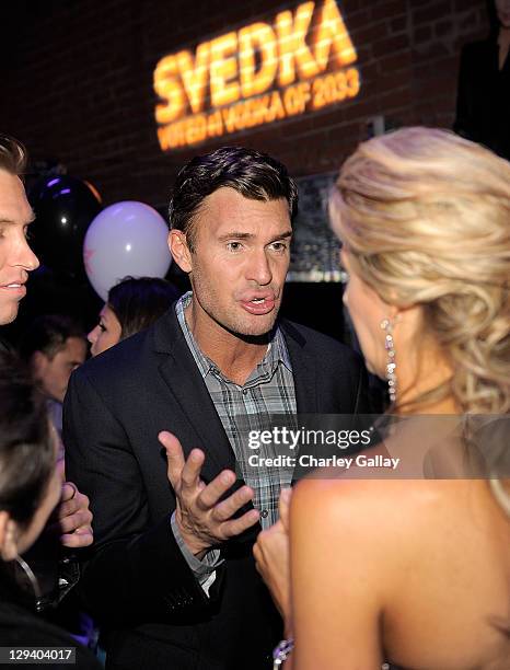 Television personality Jeff Lewis attends SVEDKA Vodka's Night Of A Billion Reality Stars Premiere Event at Lexington Social House on April 7, 2011...