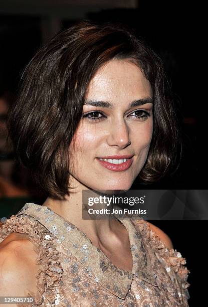 Actress Keira Knightley attendsThe Jameson Empire Awards 2011 at The Grosvenor House Hotel on March 27, 2011 in London, England.