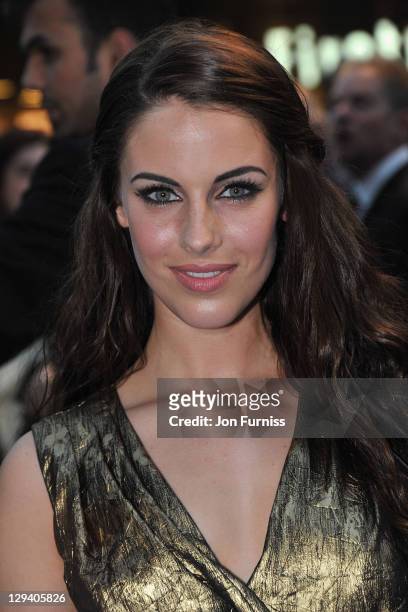 Jessica Lowndes arrives for the UK Premiere of 'Pirates Of The Caribbean: On Stranger Tides' at Vue Westfield on May 12, 2011 in London, England.