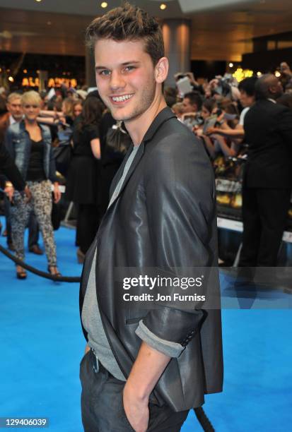 Jeremy Irvine arrives for the UK Premiere of 'Pirates Of The Caribbean: On Stranger Tides' at Vue Westfield on May 12, 2011 in London, England.