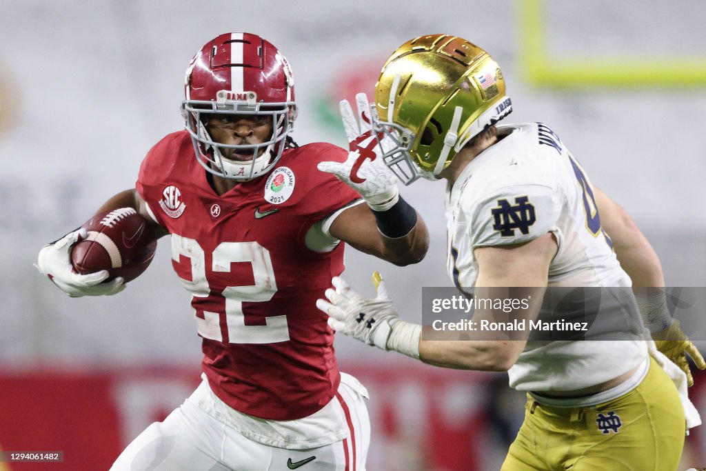 College Football Playoff Semifinal at the Rose Bowl Game presented by Capital One - Alabama v Notre Dame