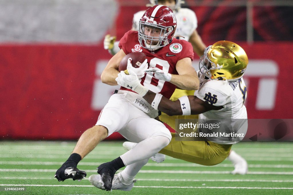 College Football Playoff Semifinal at the Rose Bowl Game presented by Capital One - Alabama v Notre Dame