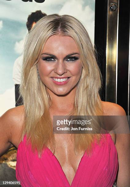 Zoe Salmon attends the European Premiere of Due Date at Empire Leicester Square on November 3, 2010 in London, England.